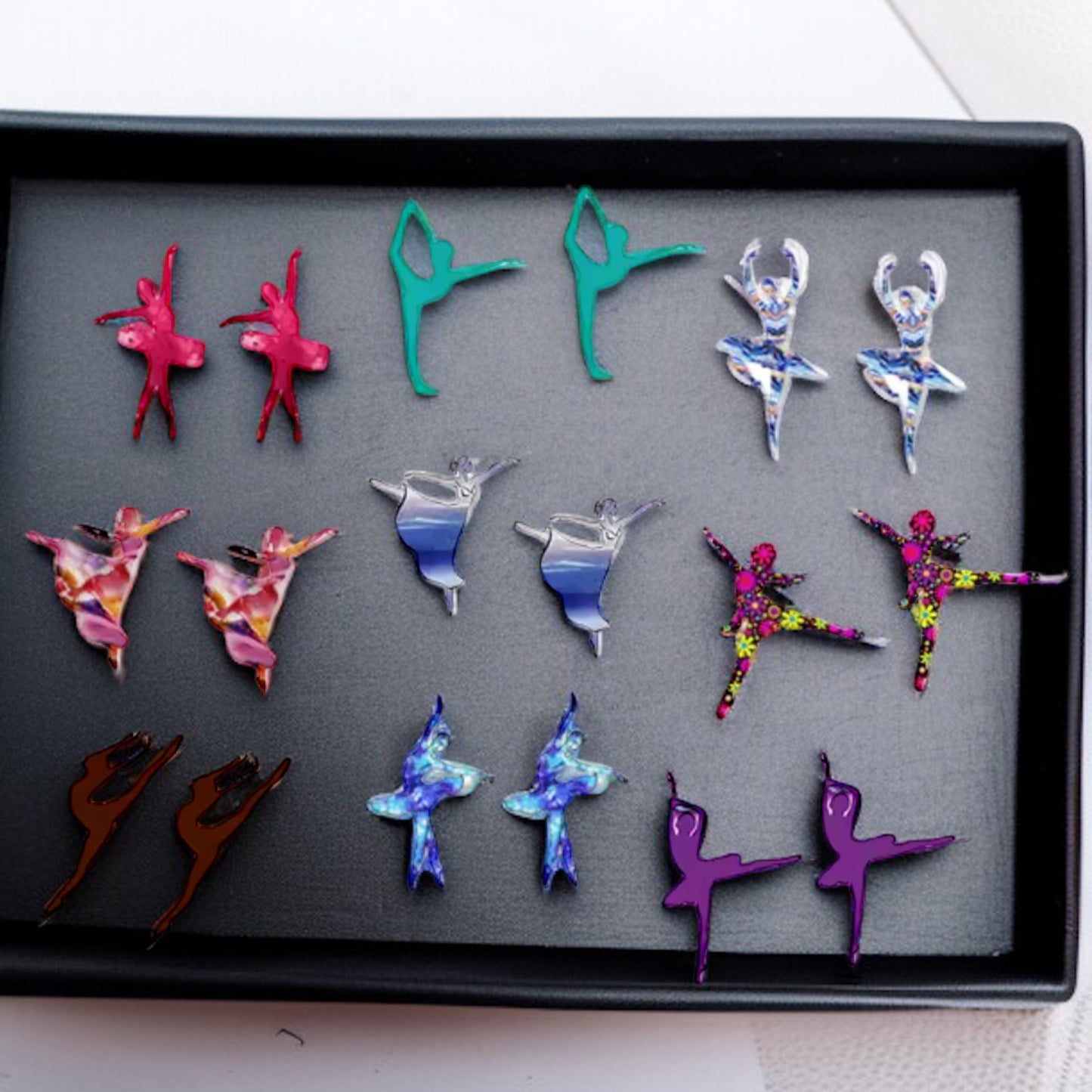 Sparkle Like a Superstar: Dancer Stud Earrings for Every Twirl and Tumble!