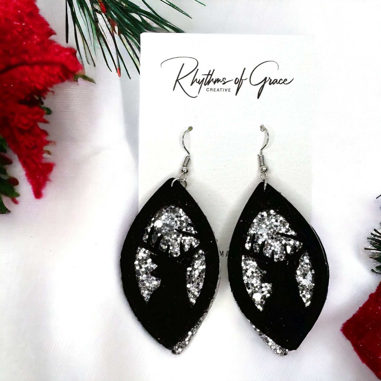Sparkle & Shine: Christmas Deer Earrings! ✨🦌