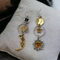 Celestial Earrings: Dance with the Sun and Moon! 🌙☀️ - Rhythms of Grace Creative