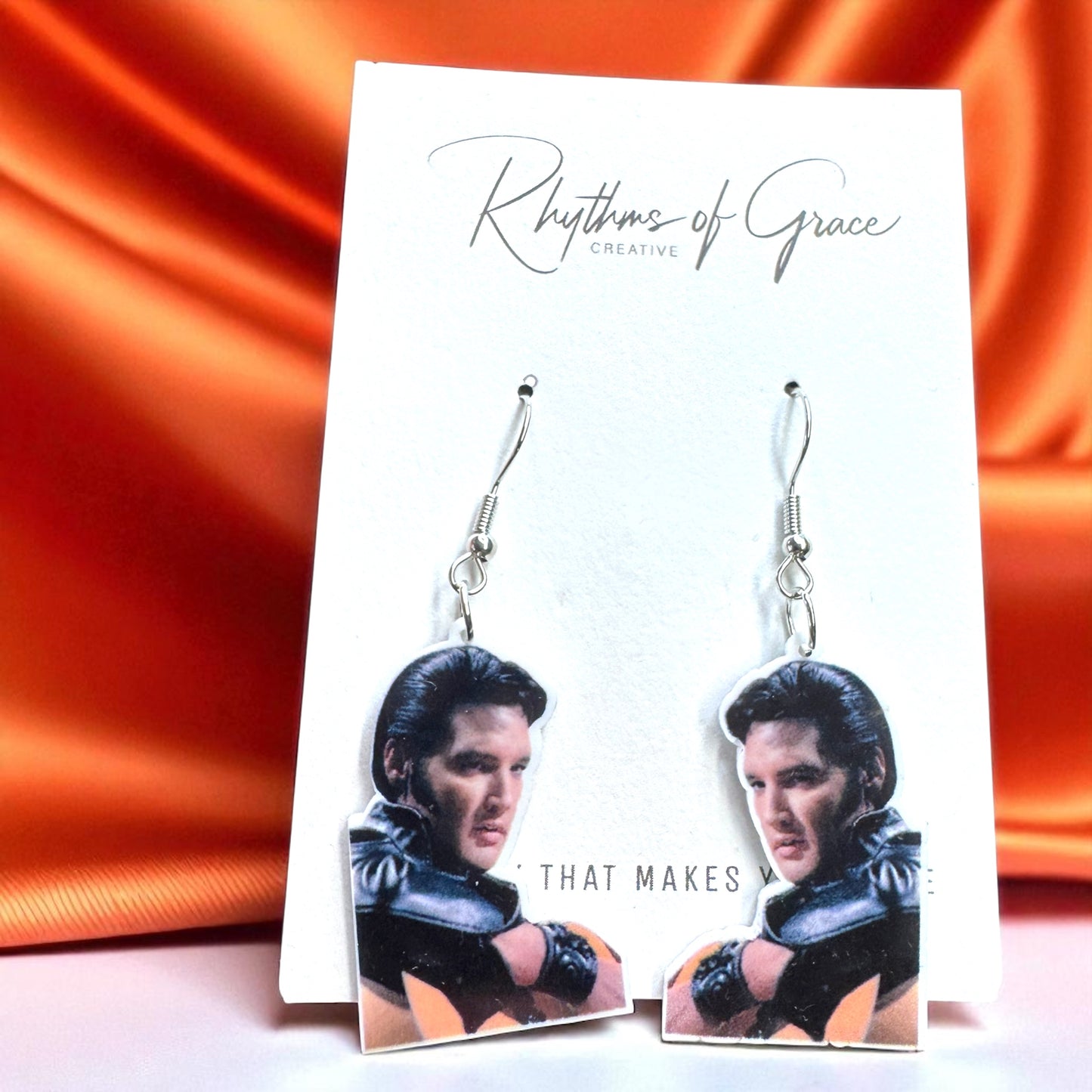 Rock Your Style: Elvis Presley Dangle Earrings - 12 Iconic Designs! 🎸