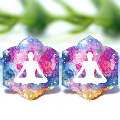 Zen Vibes Only: Yoga Stud Earrings for the Yogi in You!