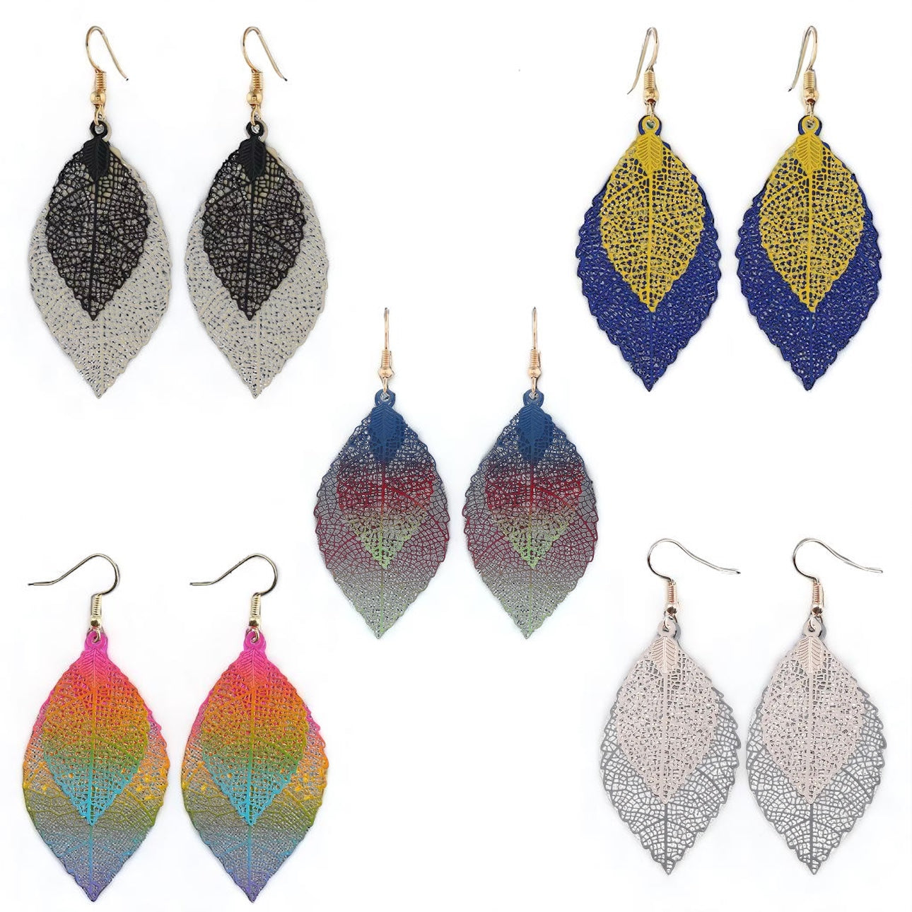 Vibrant Multicolored Earrings – A Splash of Fun for Your Ears! ✨