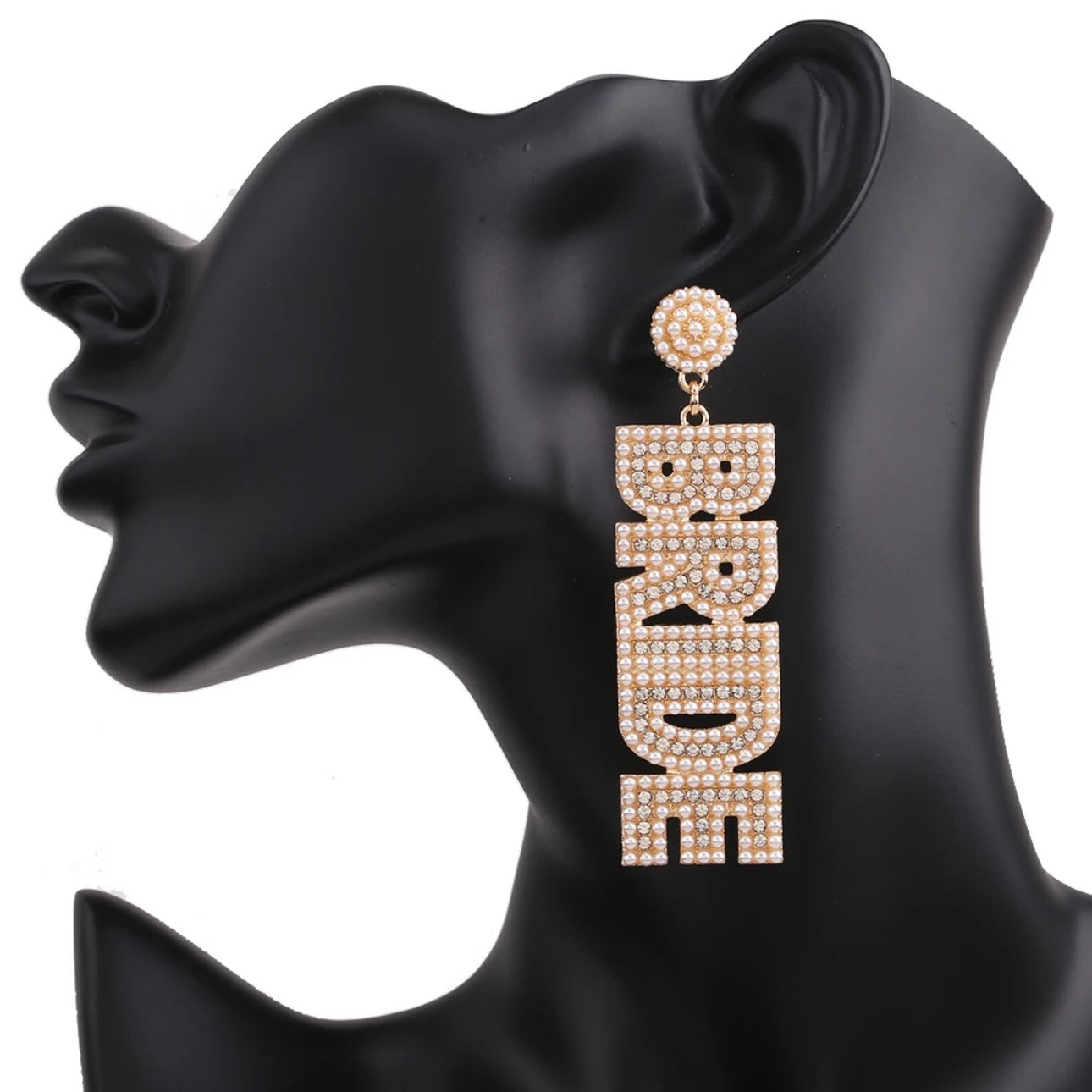 Radiant Romance: Rhinestone Bride Earrings for Your Perfect Day!