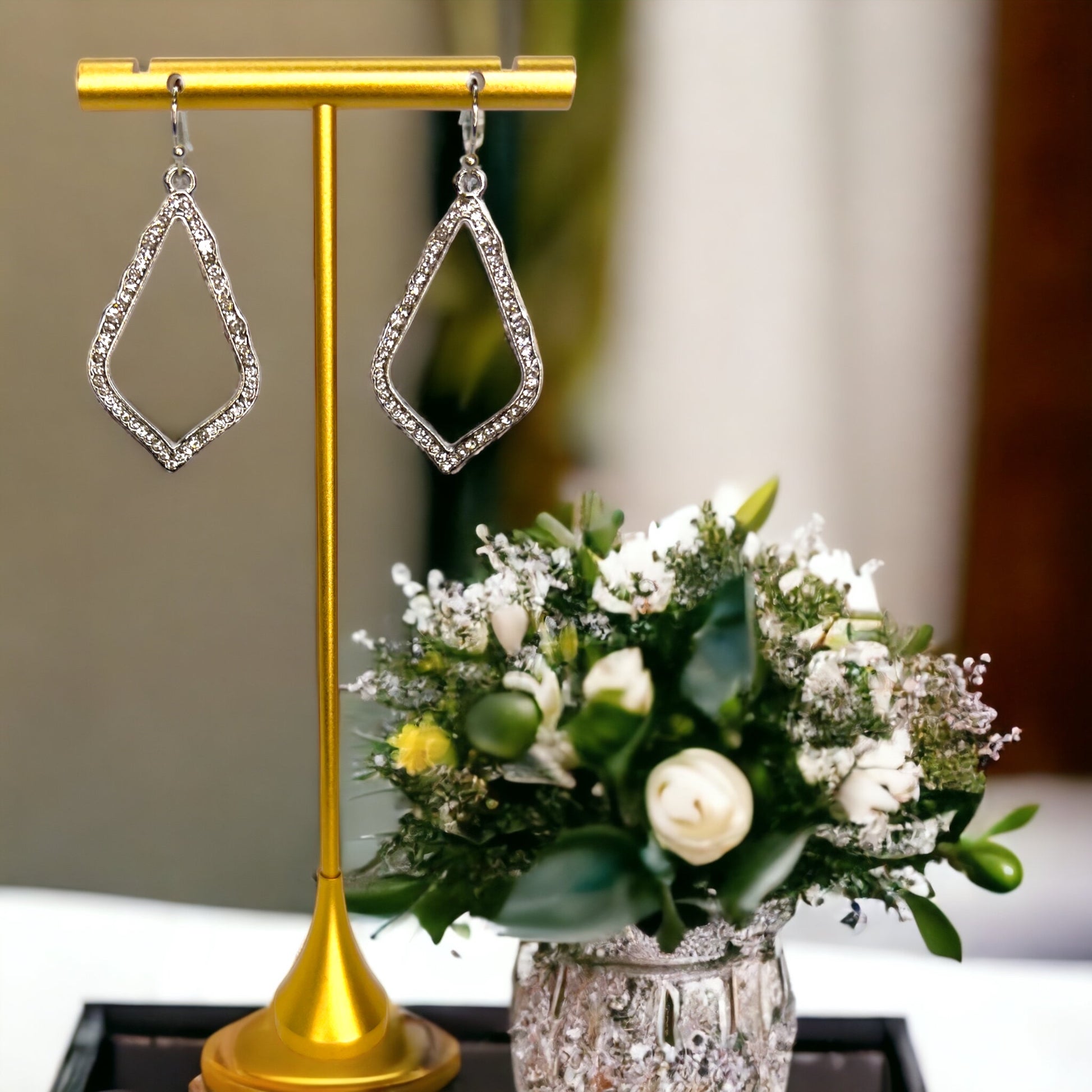 Sparkle & Shine with These Stunning Rhinestone Earrings! ✨ - Rhythms of Grace Creative