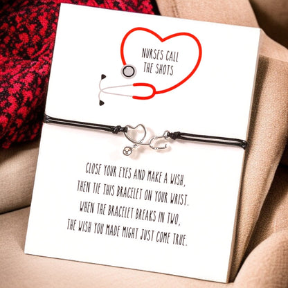 Nurse Wish Bracelet - The Perfect Friendship Gift! 🌷