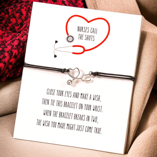 Nurse Wish Bracelet - The Perfect Friendship Gift! 🌷