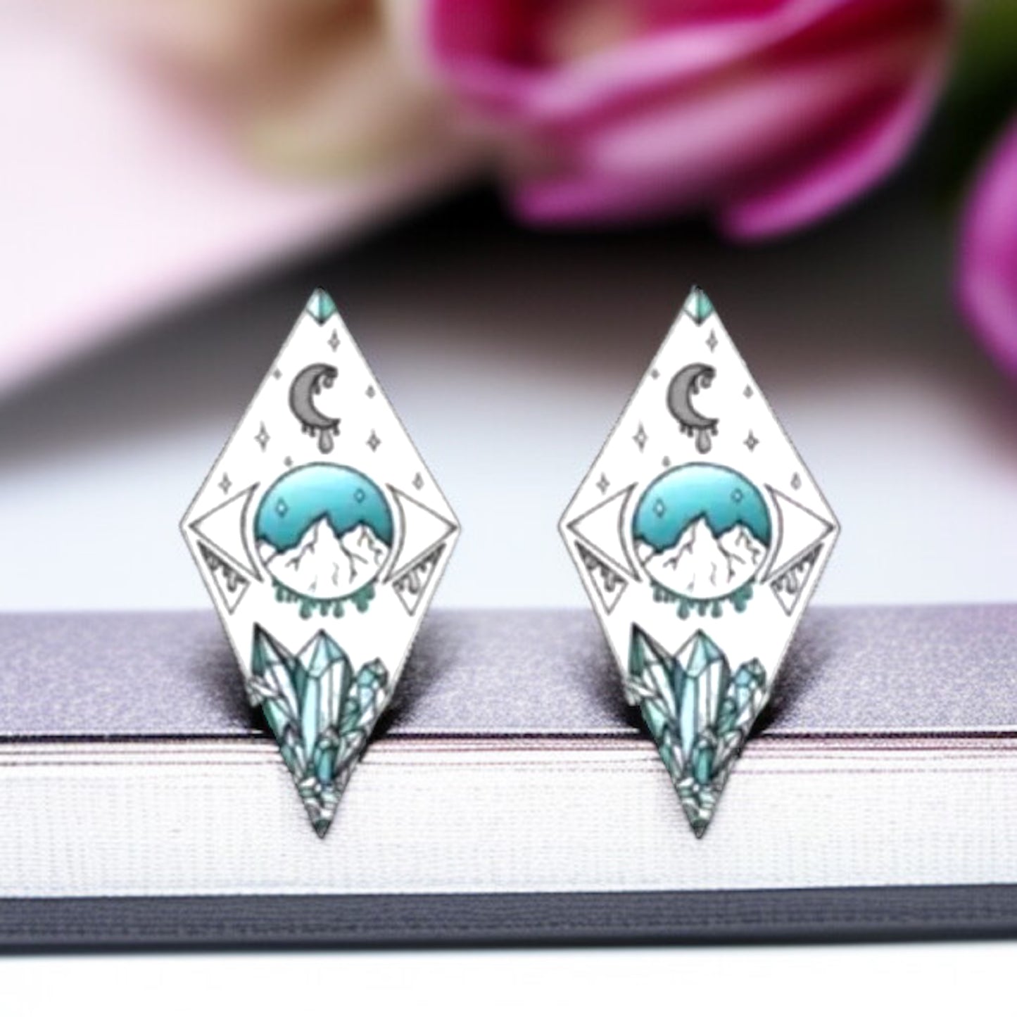 Celestial Stud Bliss: Adorn Your Ears with Stardust Magic! ✨