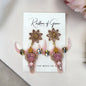 Stunning Western Inspired Rhinestone Dangle Earrings - Boho Jewelry Statement Piece