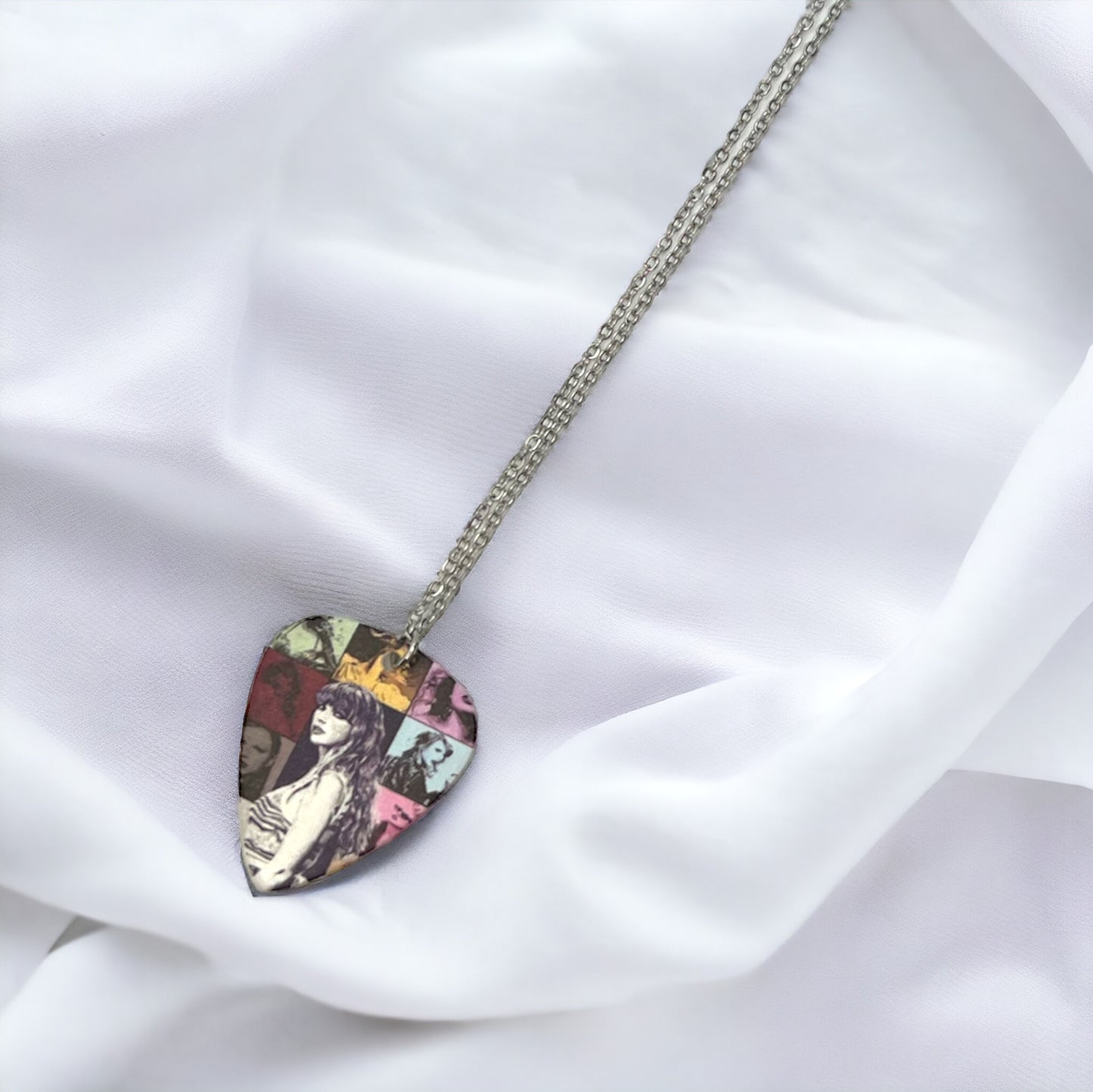Eras Tour Guitar Pick Necklace – The Ultimate Swiftie Must-Have! 🎶 - Rhythms of Grace Creative