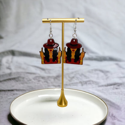 Sassy Queen Earrings - Unleash Your Inner Goddess! 🌟 - Rhythms of Grace Creative