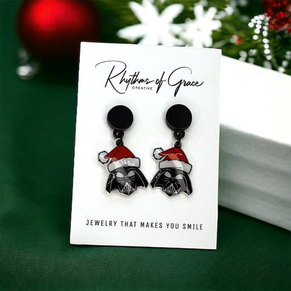 Unleash Your Holiday Force with Star Wars Christmas Earrings!