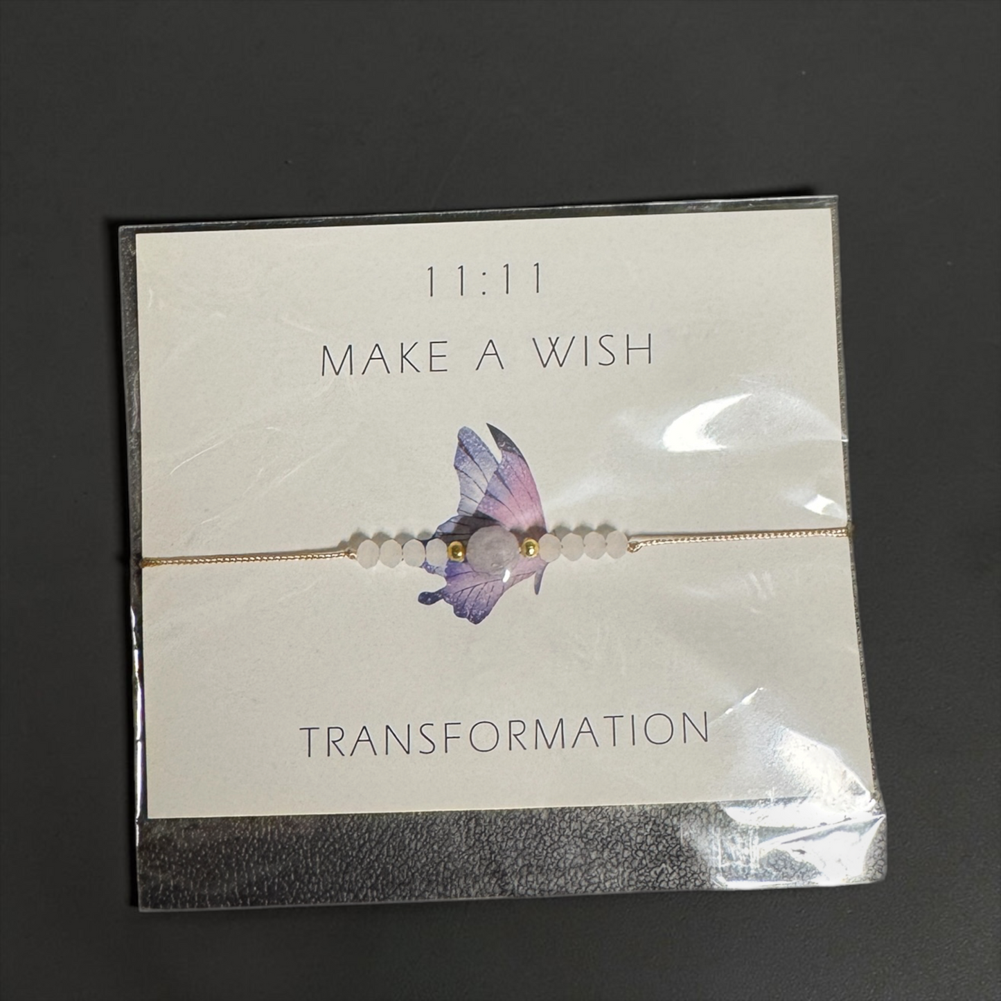 Make a Wish 11:11 Beaded Bracelet — Wear Your Dreams, Spark Your Transformation!