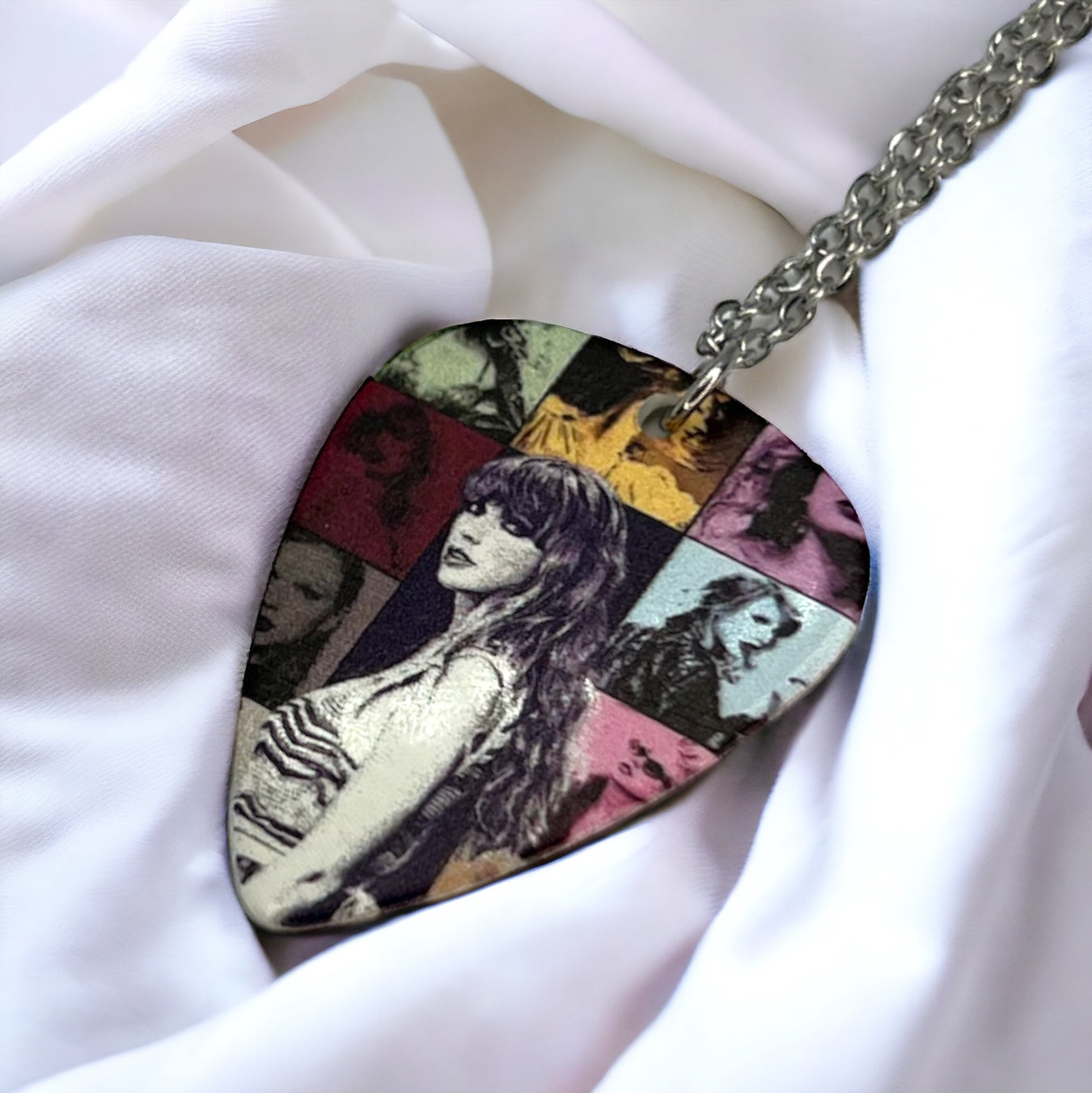 Eras Tour Guitar Pick Necklace – The Ultimate Swiftie Must-Have! 🎶 - Rhythms of Grace Creative