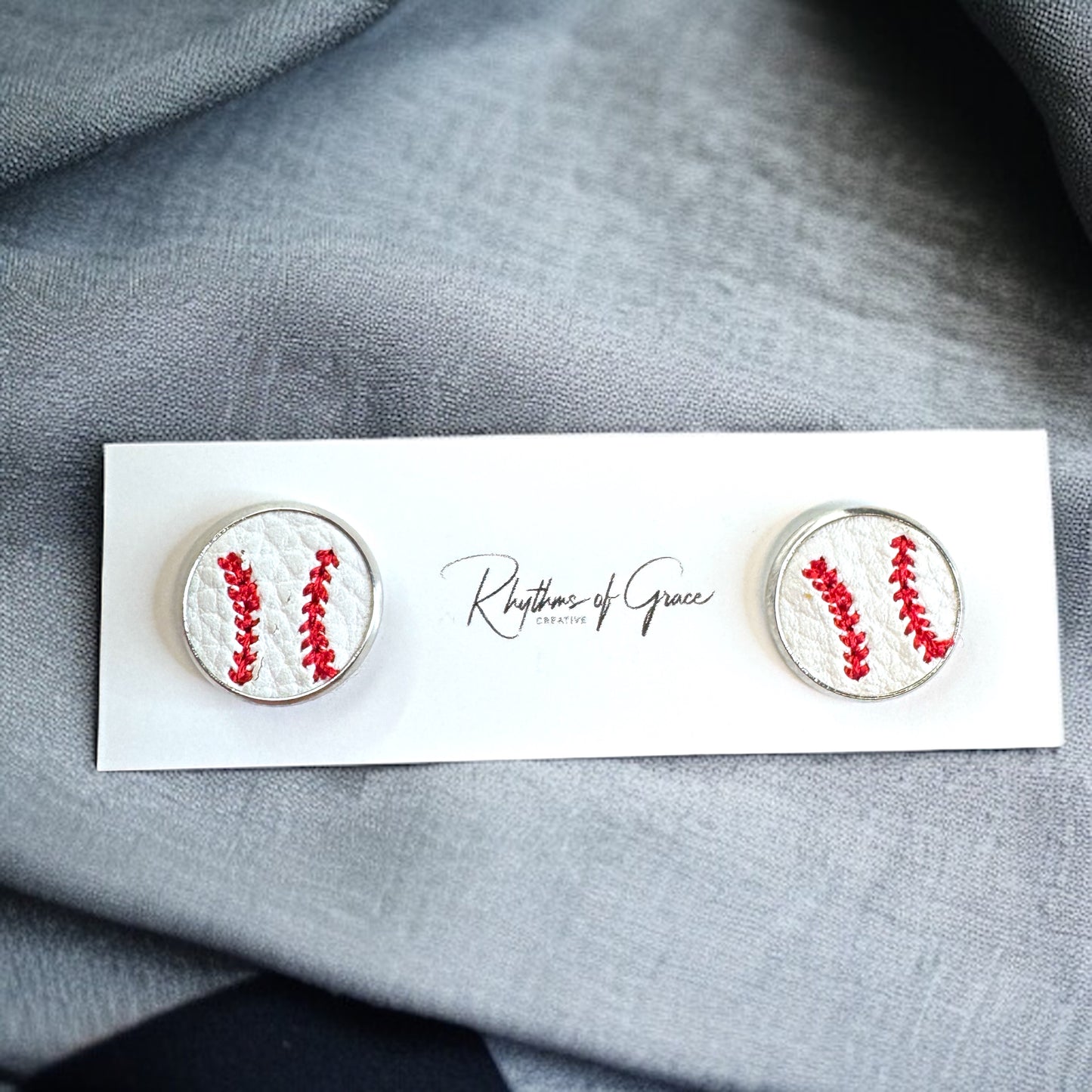 Step Up to the Plate with Our Baseball & Softball Stud Earrings! ⚾🥎