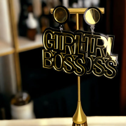 Girl Babe Bling: Sassy Girl Power Earrings to Elevate Your Style! - Rhythms of Grace Creative
