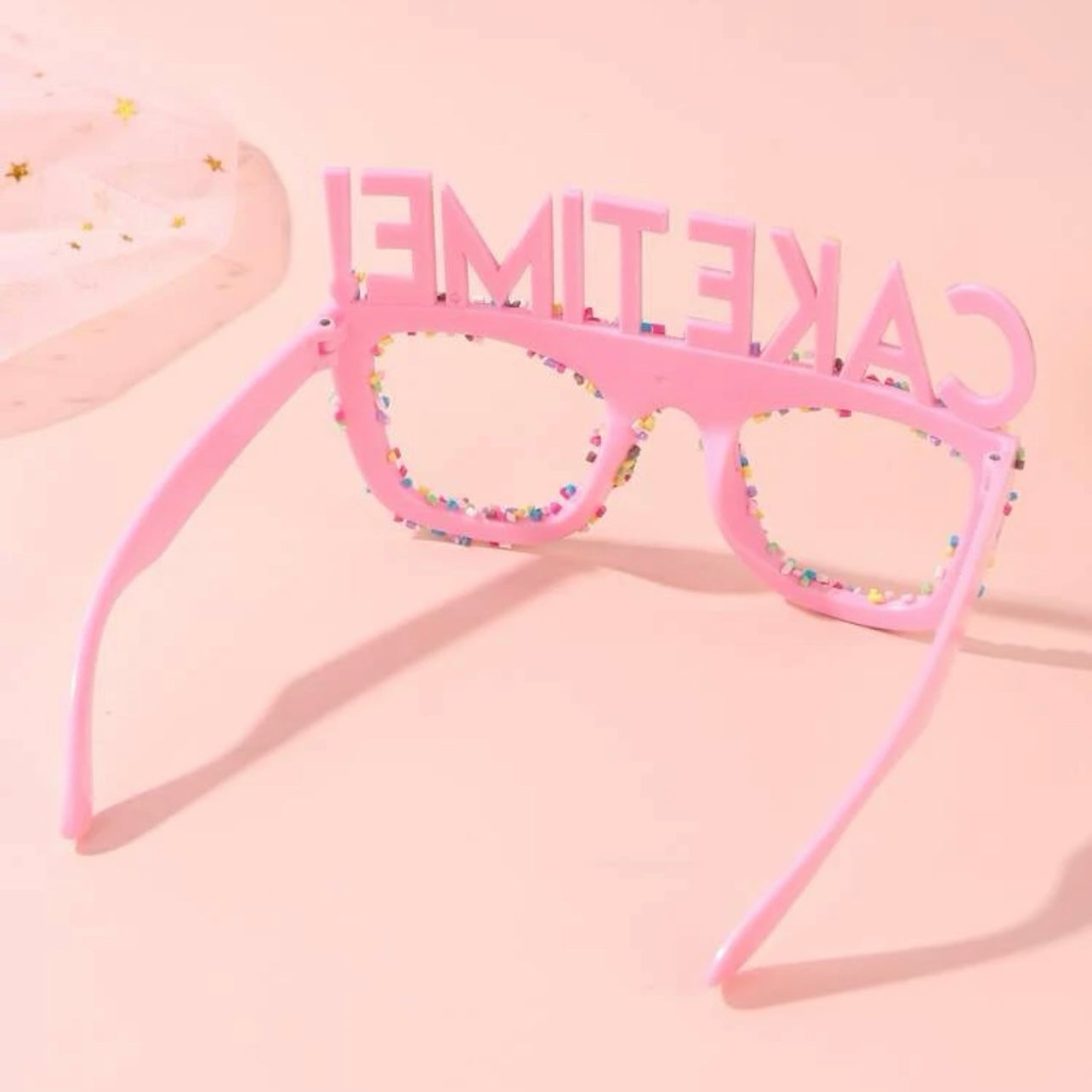 Caketime Sunglasses - Happy Birthday, Birthday Accessories, Cake Accessories, Birthday Queen - Rhythms of Grace Creative