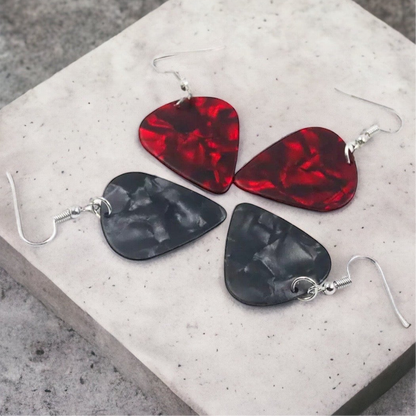 Pick Your Sound: Rock Out with Our Guitar Pick Earrings! 🎸 - Rhythms of Grace Creative