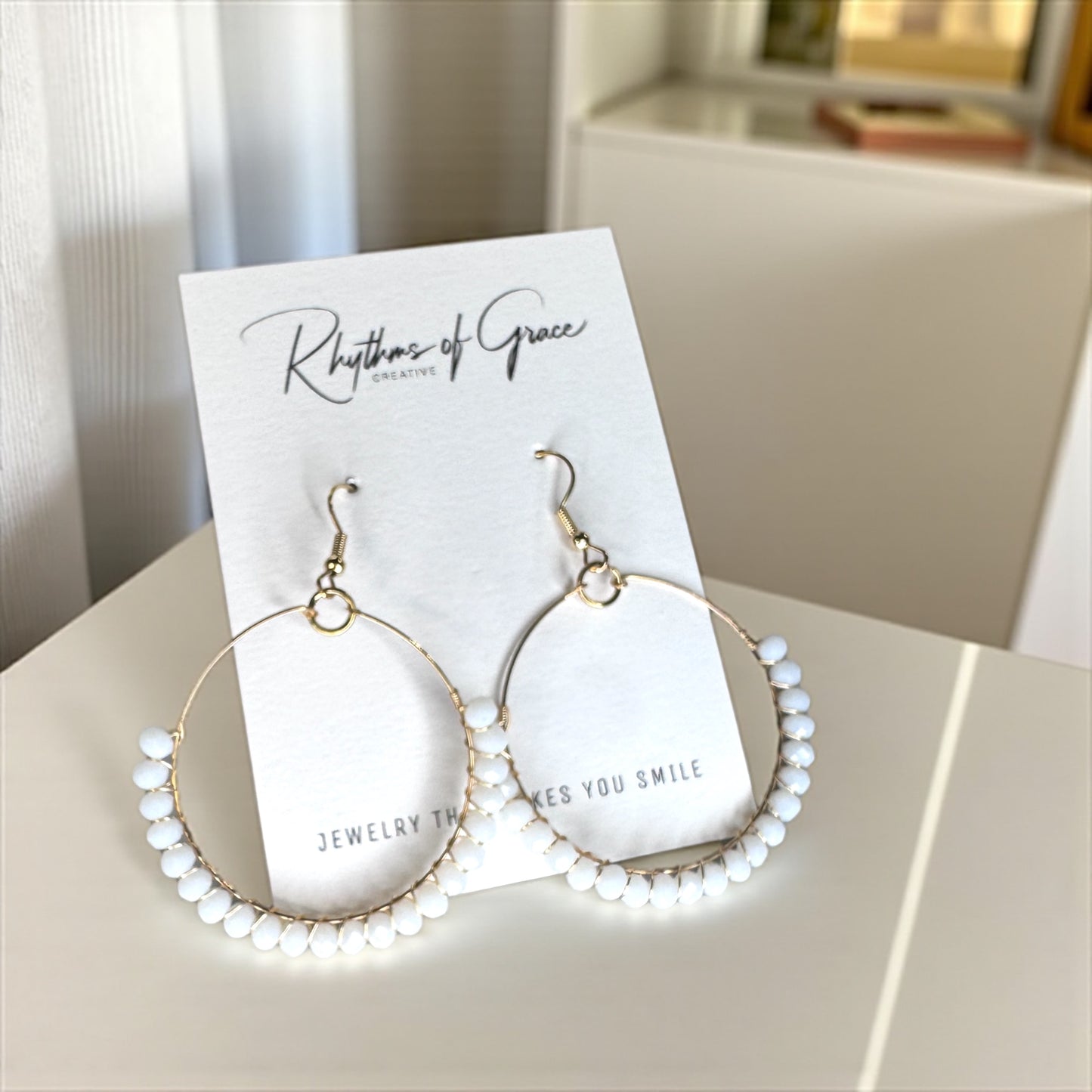 Boho Breeze Beaded Earrings – Soft Hues, Big Style!
