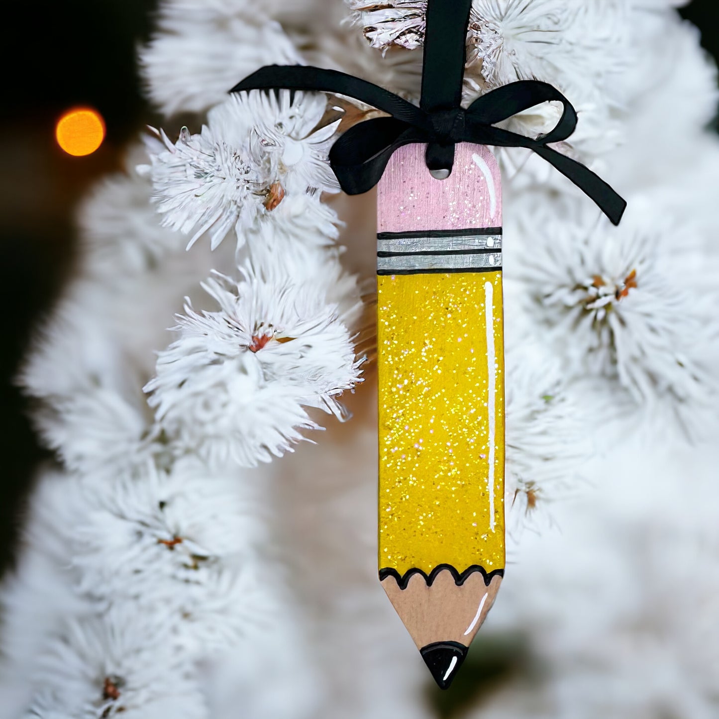 Personalized Pencil Ornaments – Celebrate Your Child's First Year of School!