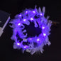LED Goddess Headband - Light Up Feather Headpiece - Rhythms of Grace Creative