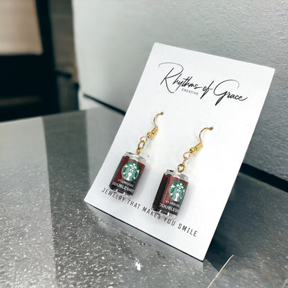 Perk Up Your Style: Adorable Coffee Earrings for Caffeine Lovers!