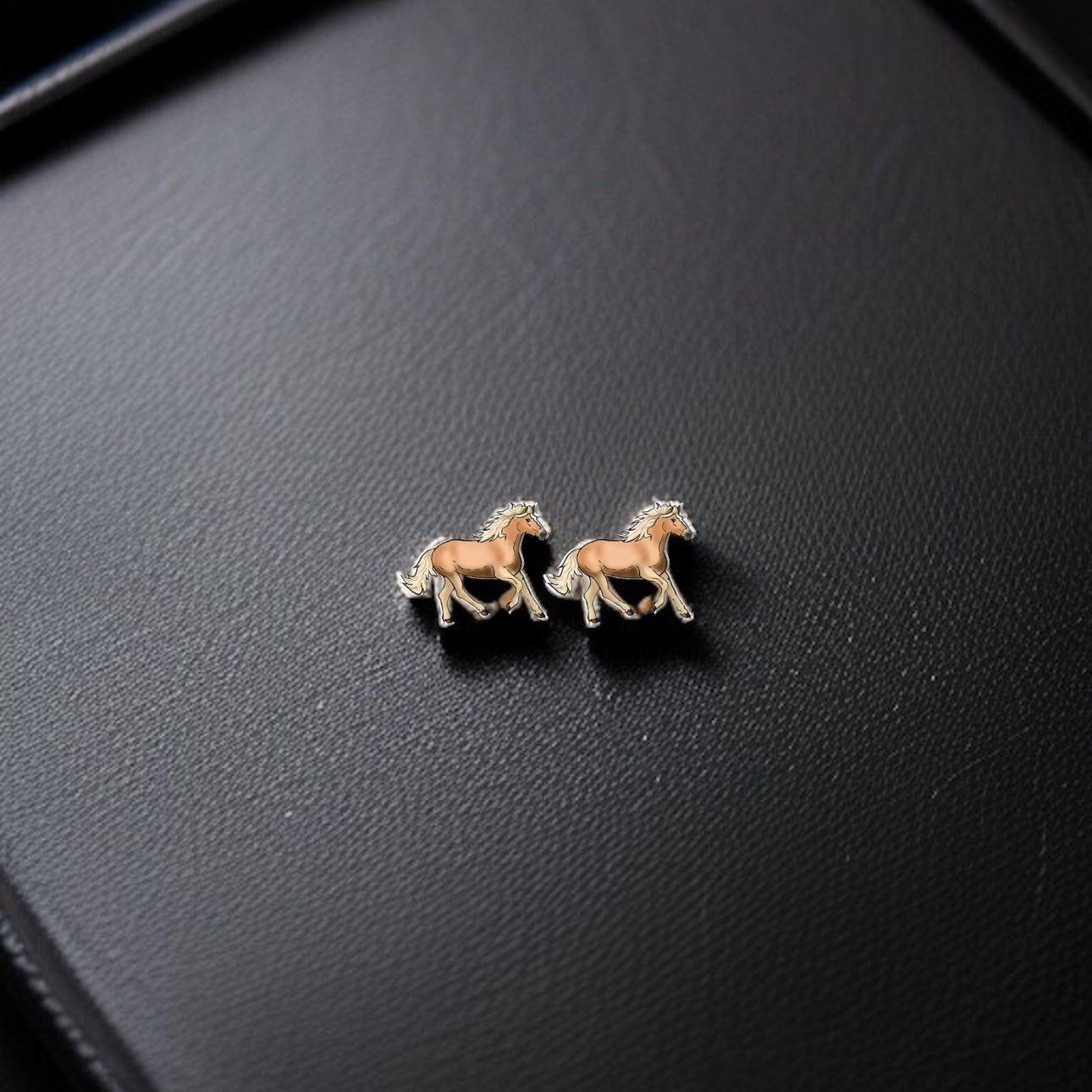 Hoofin' It in Style: Adorable Horse Stud Earrings!