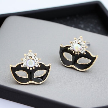 Mystical Masquerade Mask Earrings – Unveil the Mystery!