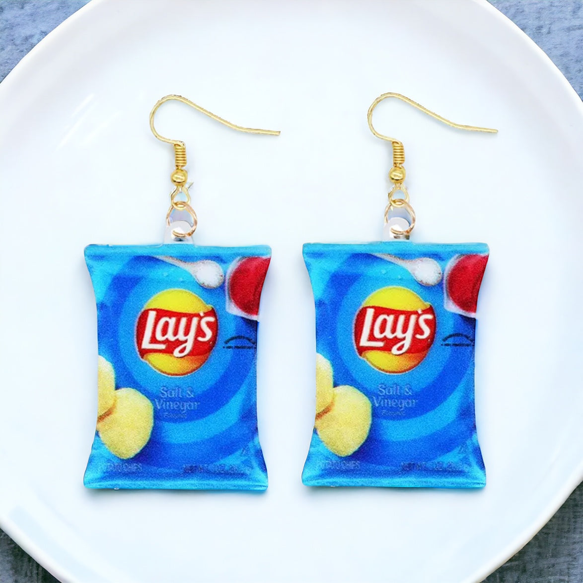 Snack Attack: Grab Your Chip Bag Earrings - Choose from Tasty Designs!