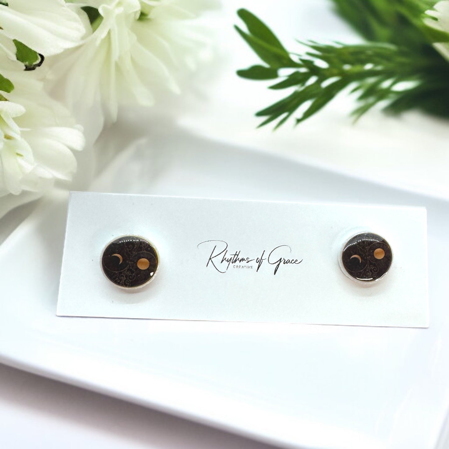 Celestial Stud Bliss: Adorn Your Ears with Stardust Magic! ✨