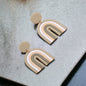 Colorful Rainbow Delight Earrings - Polymer Clay Accessories!
