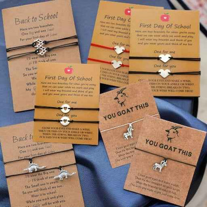 First Day of School Bracelets: Crafted Love for New Adventures!
