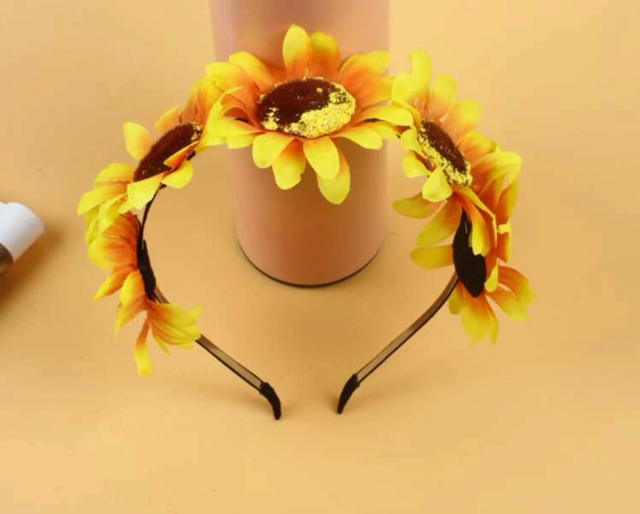 Sunflower Headband - Boho Chic Headpiece 🌻 - Rhythms of Grace Creative