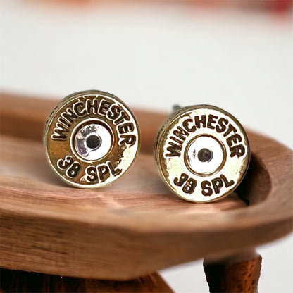 Bulletproof Friendship Earrrings - Bullet Studs, Friendship Gift, Bullet Earrings, Friendship Earrings - Rhythms of Grace Creative