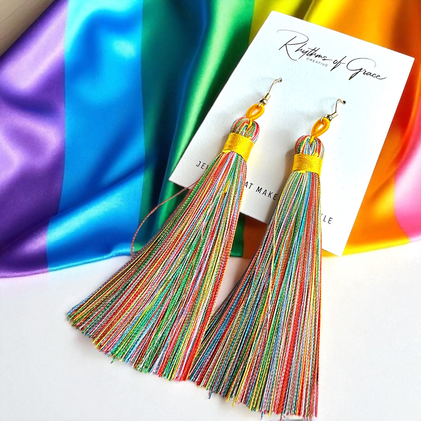Tassel Power: Colorful Boho Dangle Earrings in 9 Vibrant Shades!