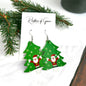Dazzle in Holiday Spirit with Our Christmas Dangle Earrings! 🎄🎅✨