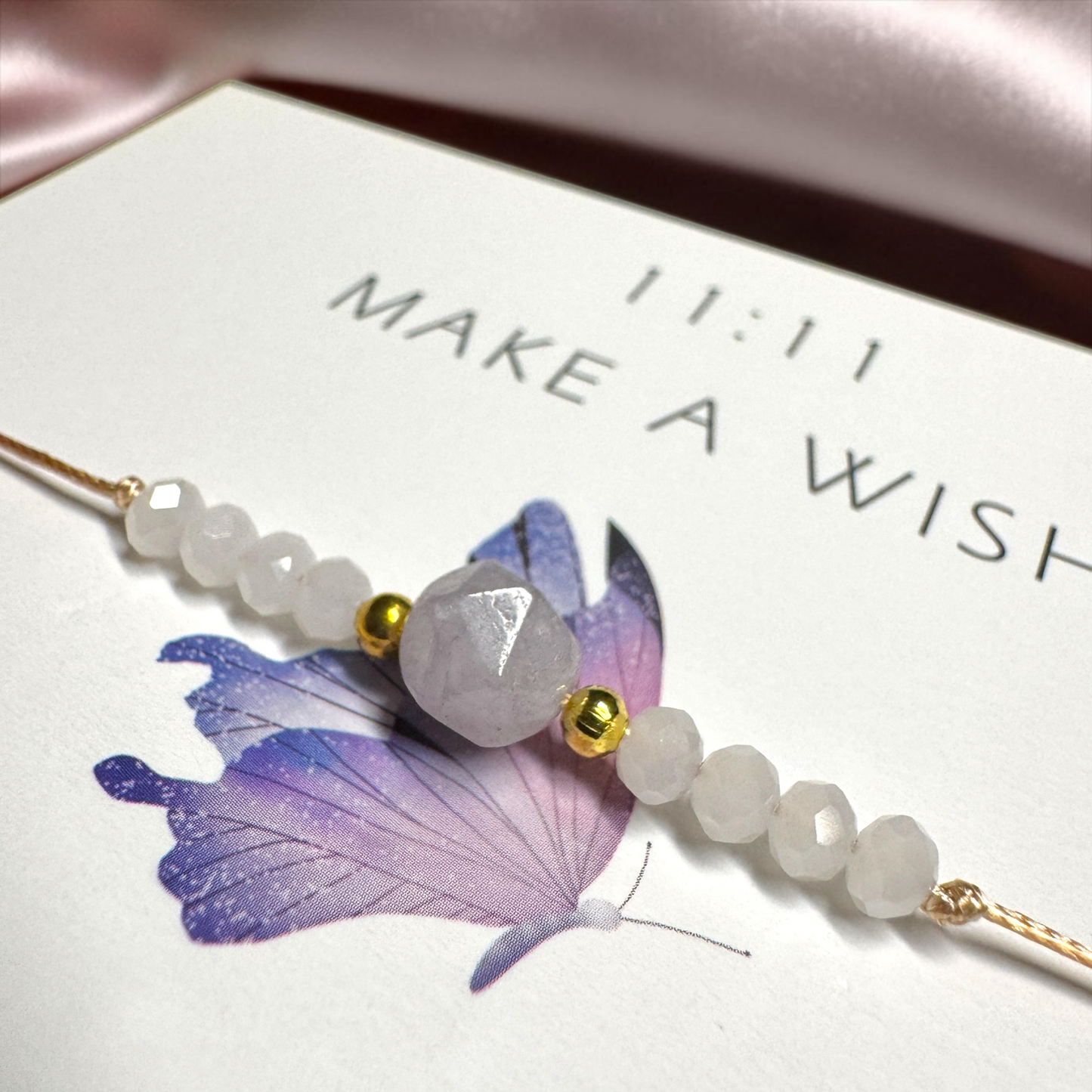 Make a Wish 11:11 Beaded Bracelet — Wear Your Dreams, Spark Your Transformation!