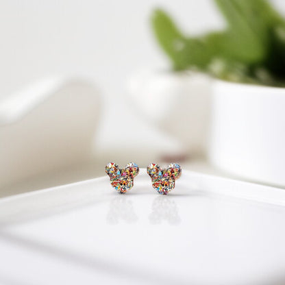 Enchanting Mouse Ears Stud Earrings – Add Some Magic to Your Day!
