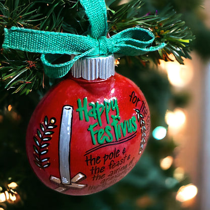 Christmas Ornament: Happy Festivus! For the Rest of Us!