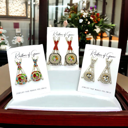 Chopsticks Sushi Drop Earrings - A Taste of Elegance! 🍣