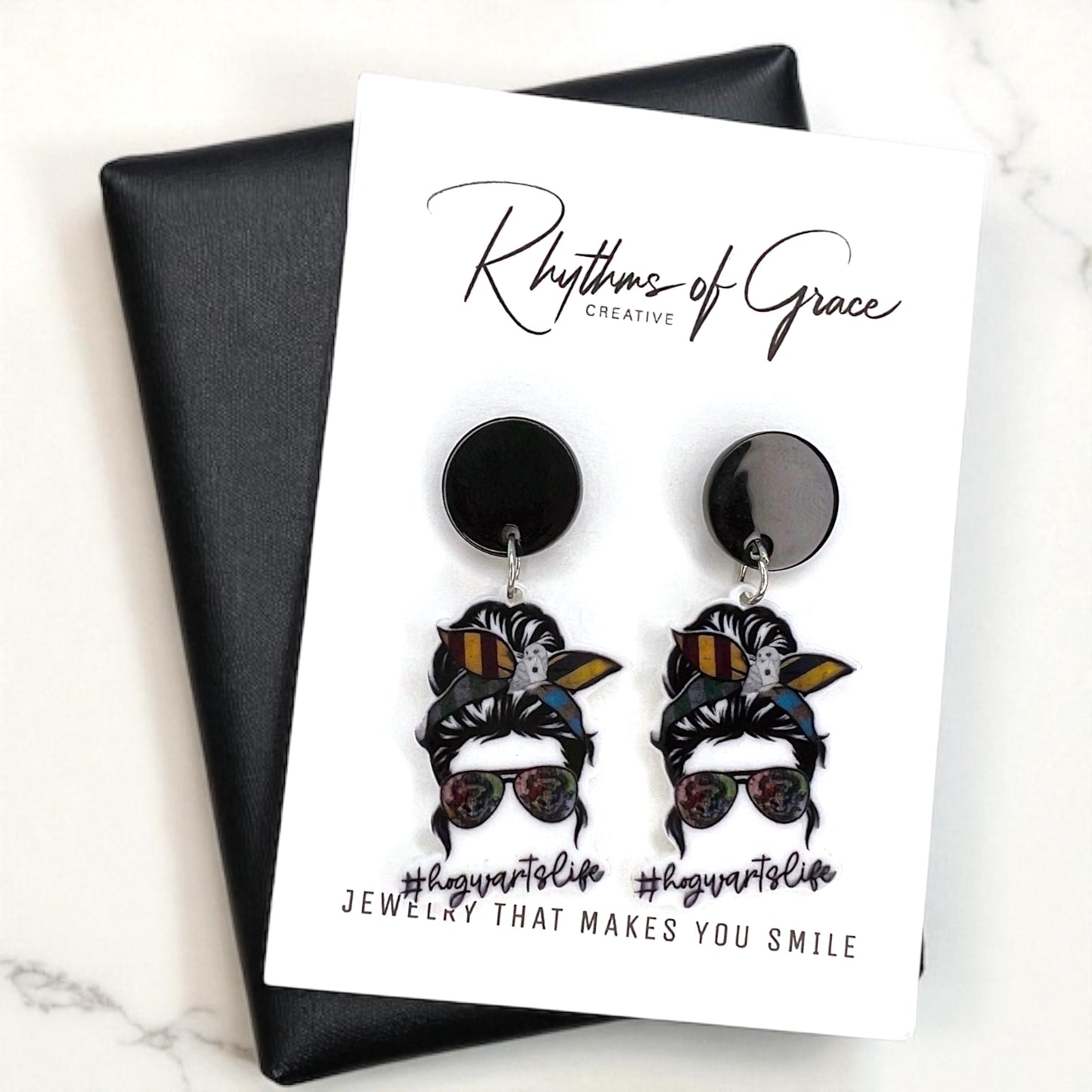 Hogwarts Earrings: Wear Your Wizarding World Adventures! ✨ - Rhythms of Grace Creative