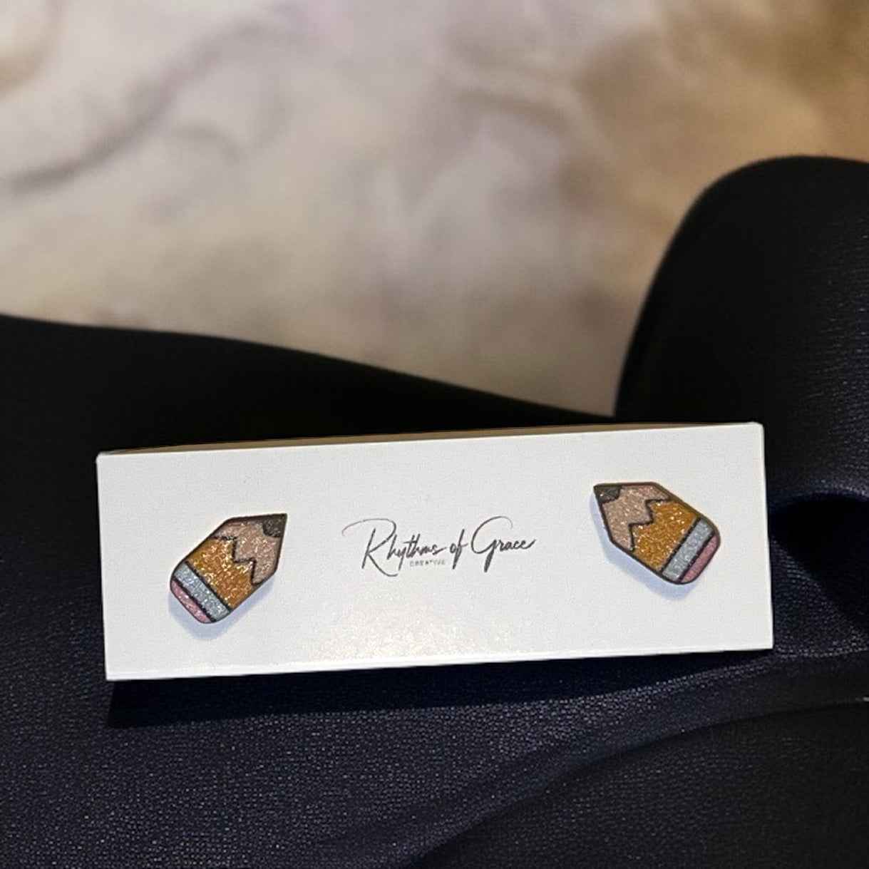 Pencil Me In: A+ Teacher Earrings That Write Style!