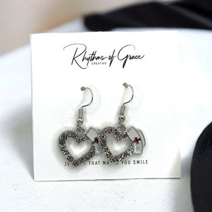 Dazzle in the ER: Medical Staff Drop Earrings ✨