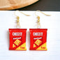 Snack Attack: Grab Your Chip Bag Earrings - Choose from Tasty Designs!