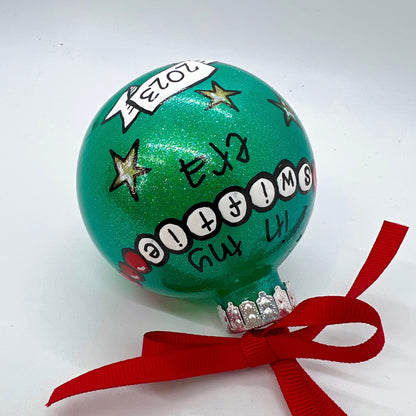 Swiftie Ornament - Eras Tour Ornament, Christmas Ornament, Holiday Ornament, Swiftie Era, Merry Swiftmas, Christmas Era, Eras Tour Gift - Rhythms of Grace Creative