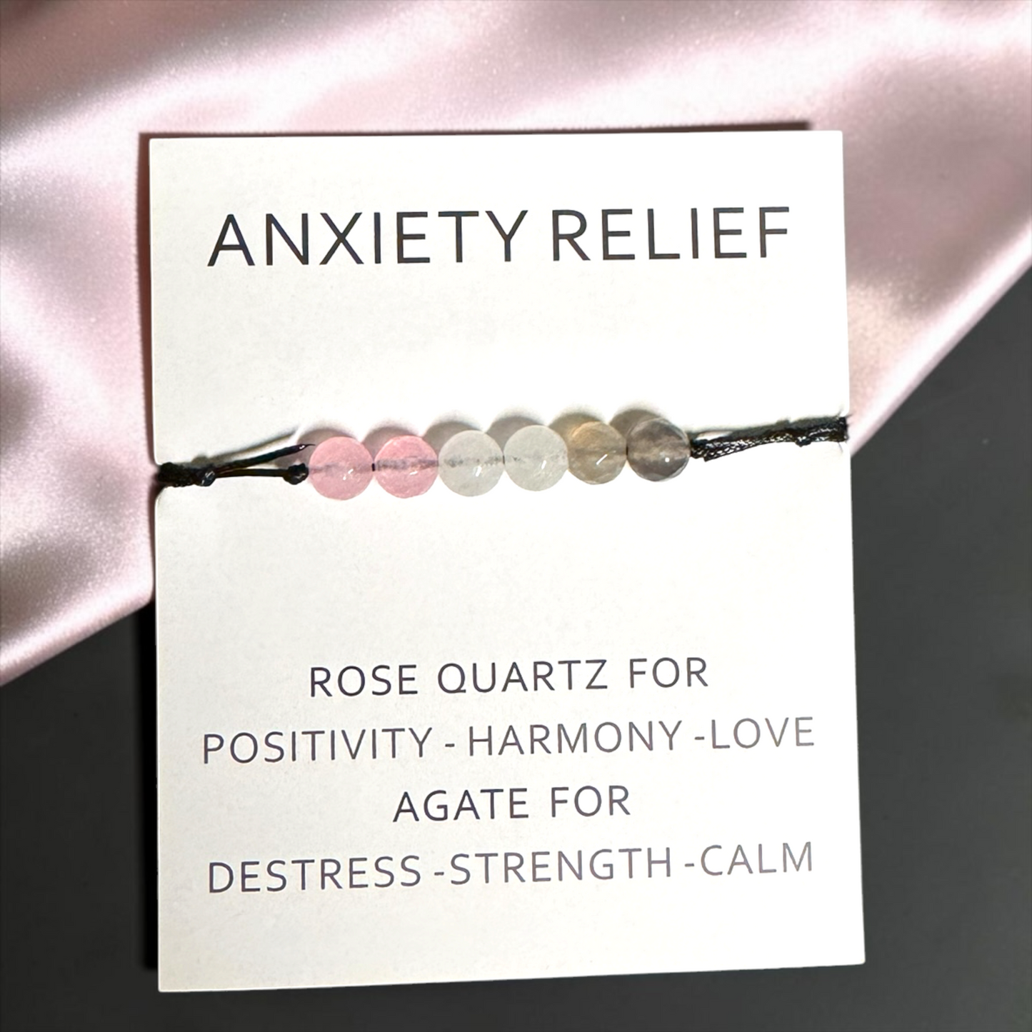 Tranquil Vibes: Beaded Anxiety Relief Bracelet - Your Stylish Stress Buddy!