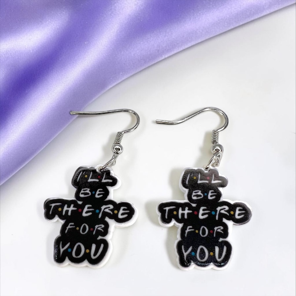 I’ll Be There For You – FRIENDS Inspired BFF Earrings