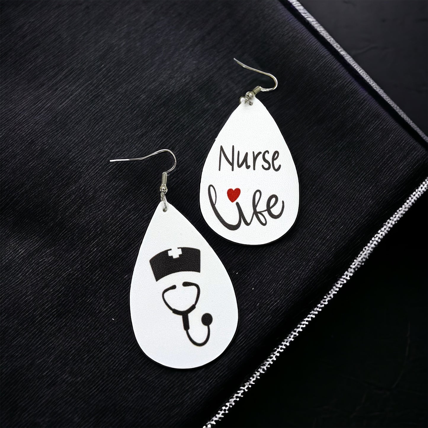 Heart of Gold – Nurse Appreciation Earrings for Healthcare Heroes