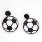 Score Big with Sports-Themed Dangle Earrings!