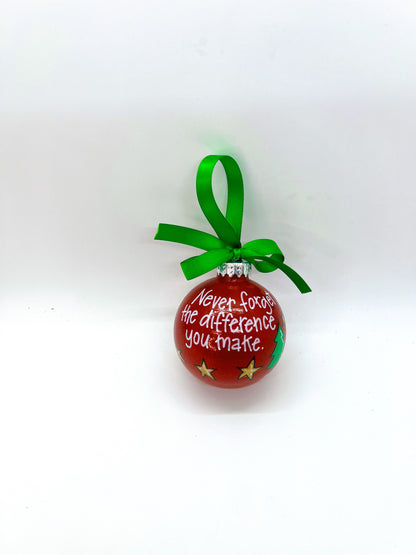 Healthcare Heroes Ornament -  Nirse Ornament, Christmas Ornament, Holiday Gift, Ornament Exchange, Stocking Stuffer, Personalized Ornament, Teacher Ornament - Rhythms of Grace Creative
