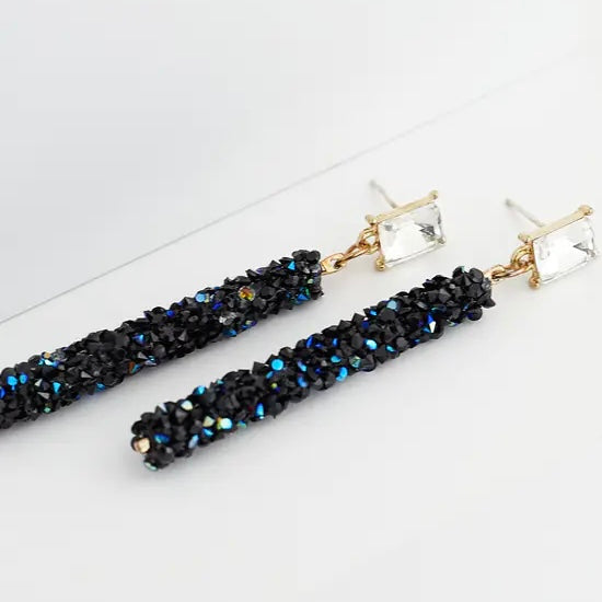 Sparkle & Dazzle Rhinestone Dangle Earrings ✨